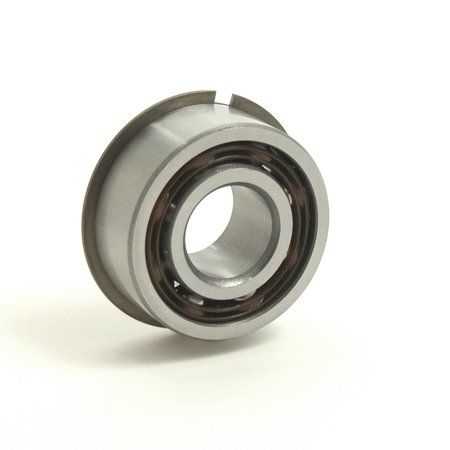 TRITAN Double Row Angular Contact Ball Bearing, Snap Ring, 30mm Bore Dia., 62mm Outside Dia., 23.8mm Width 5206 NR/C3